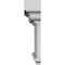 Ekena Millwork 130" Bottom Width x 135 1/4" Top Width x 13 3/4"H x 7/8"P Craftsman Crosshead CRH14X130ST - alternate 2